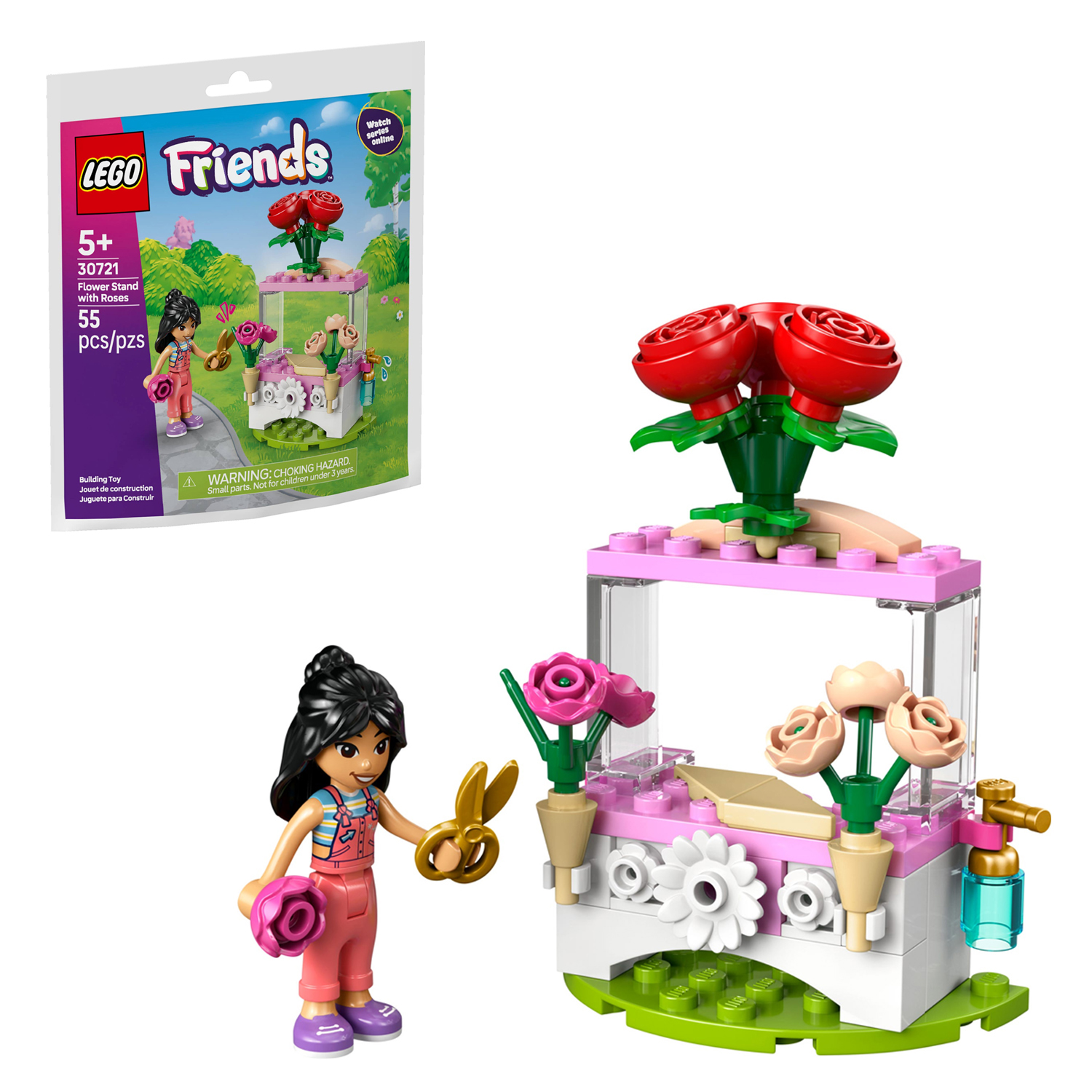 Конструктор LEGO Friends Подставка для цветов 55 дет. - фото 1