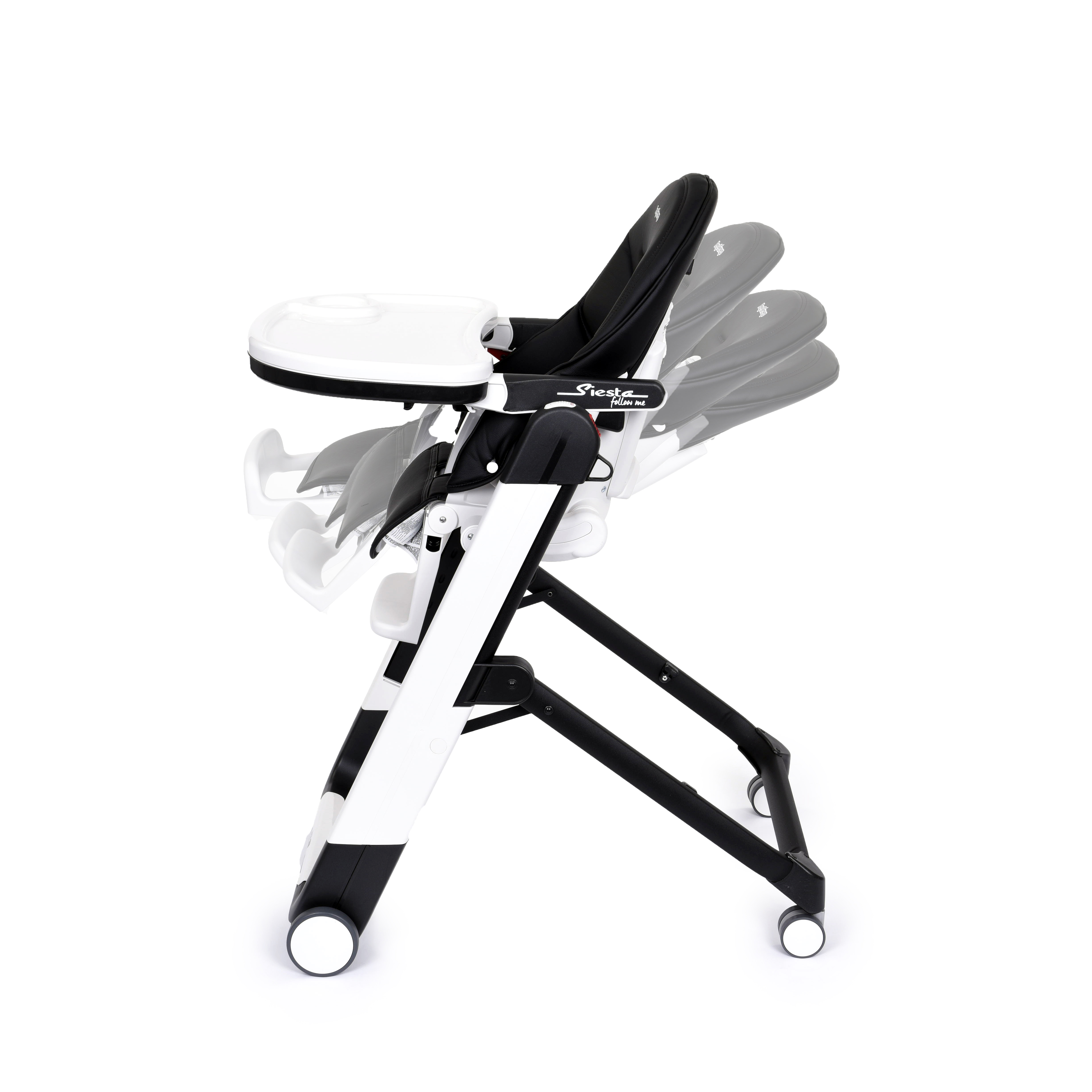 Стульчик для кормления Peg-Perego Siesta Follow Me черный - фото 3