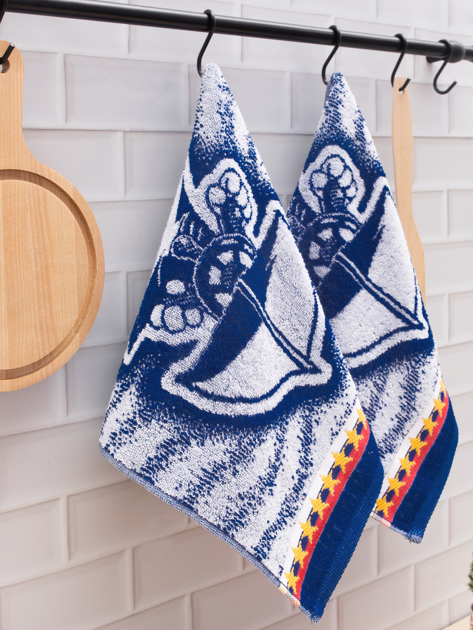 Полотенце Wellness Моряк Набор_2 30 x 60 см 2 шт. - фото 3