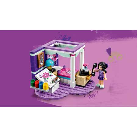 Конструктор LEGO Friends Комната Эммы блочный