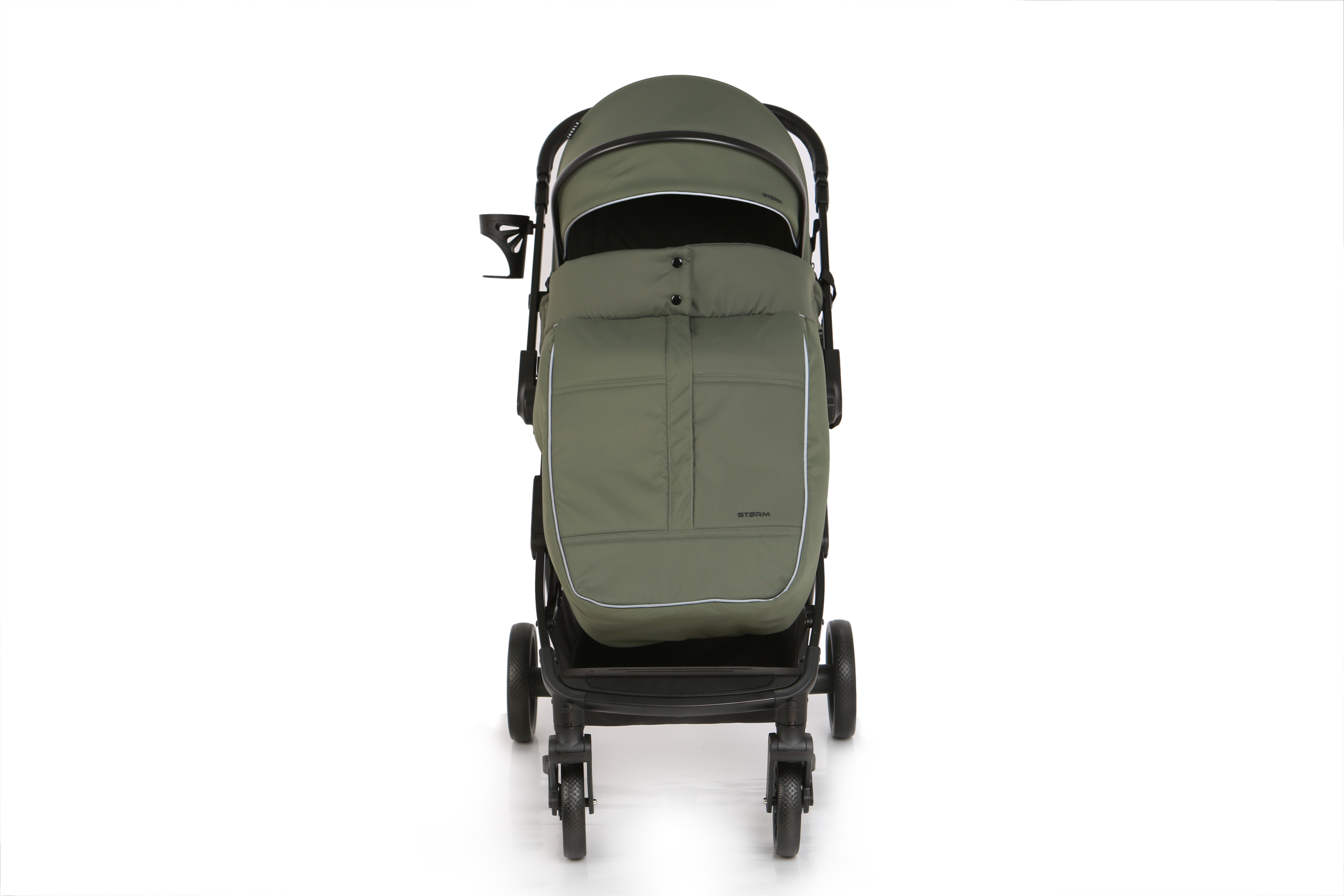 Коляска прогулочная JOVOLA Storm, зеленый - фото 5