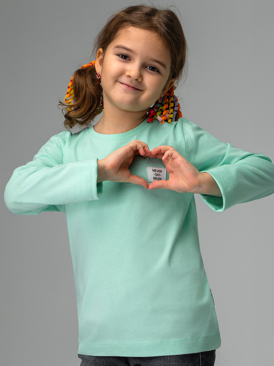 Лонгслив BONITO KIDS SS6097ментоловый - фото 2