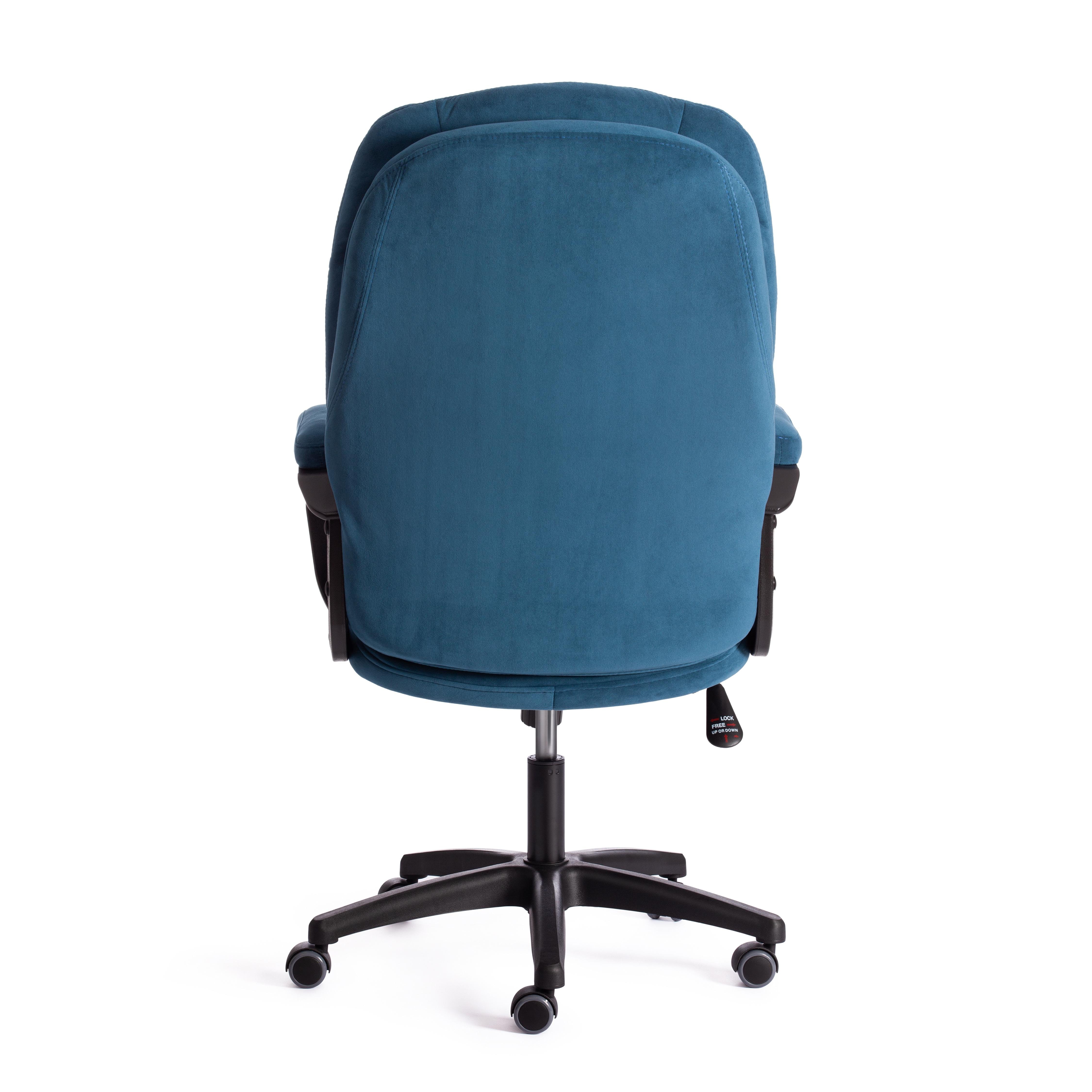 Компьютерное кресло TETCHAIR Комфорт Лт флок синий - фото 6
