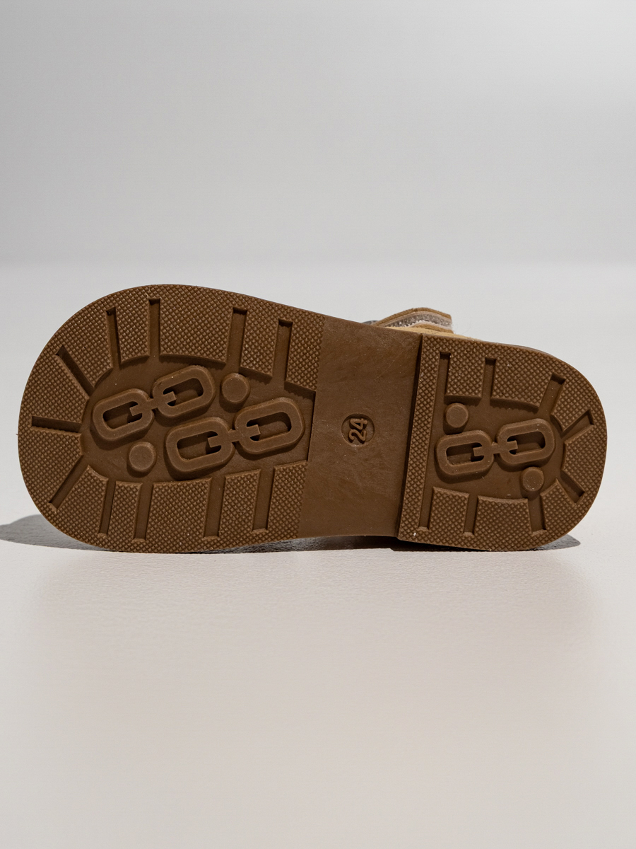 Сандалии ТопТошкин 1241-полос-беж - фото 6