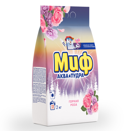 Стиральный порошок Миф Горная Роза 2 кг