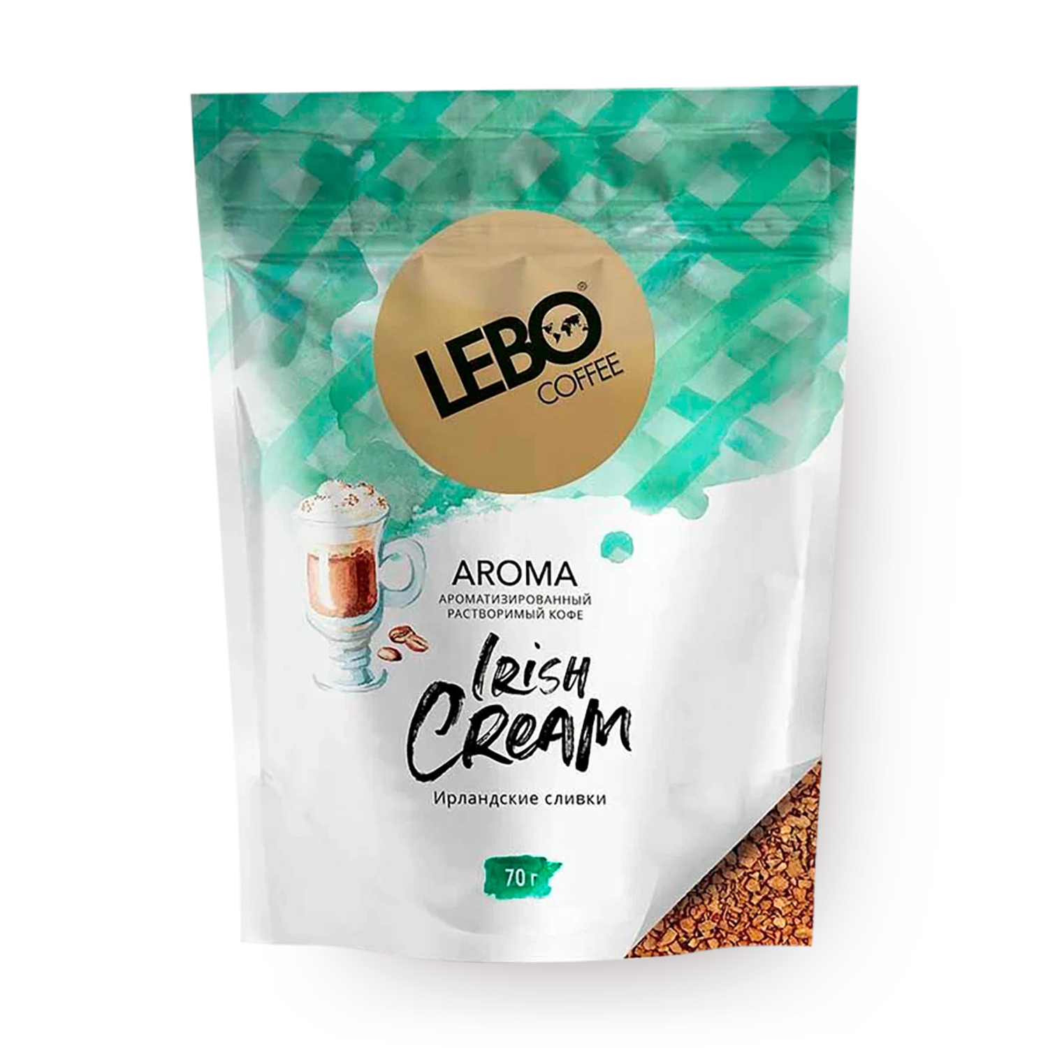 Кофе Lebo Aroma Irish Cream растворимый 70г - фото 1