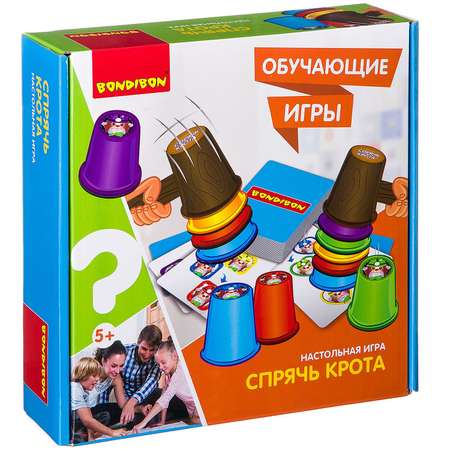 Настольная игра Bondibon на реакцию Спрячь крота