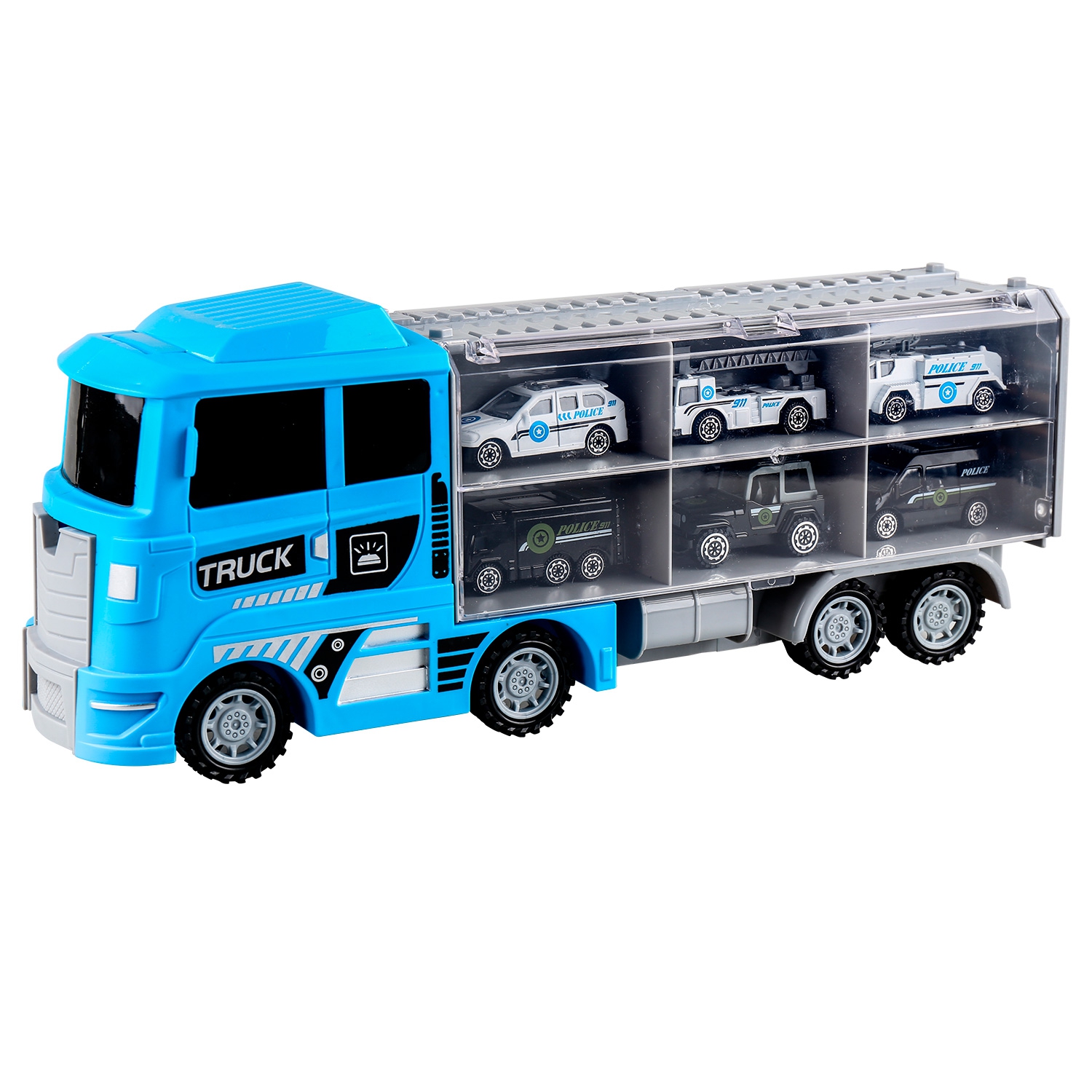 Игровой набор Handers Трейлер: полиция 669-17 - фото 3