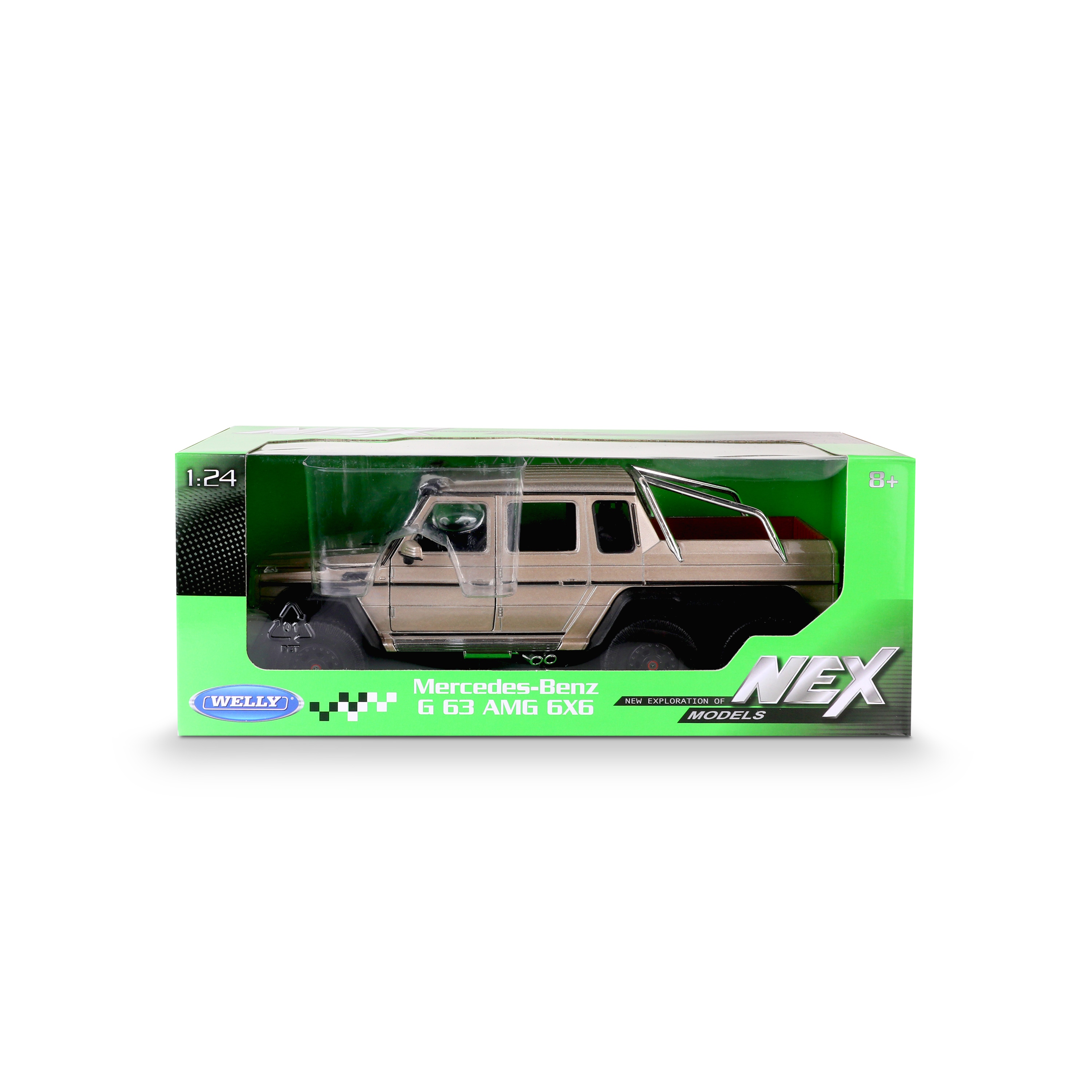 Автомобиль Welly Mercedes 1:24 24061W - фото 3