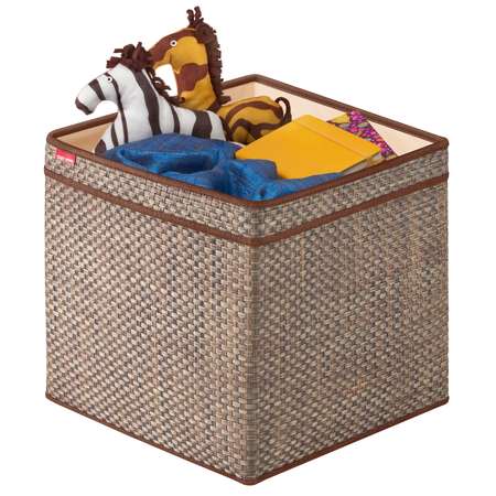 Корзина для хранения CASY HOME с ручками бежевый ВА-042