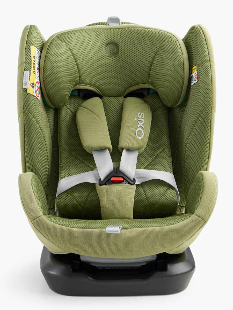 Автокресло Happy Baby Oxis 0+/1/2/3 (0-36 кг) зеленый - фото 4