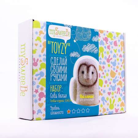 Набор для творчества TOYZY валяние