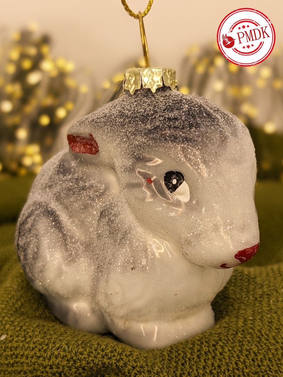 Елочная игрушка Kaemingk EG188-YH2534-Grey - фото 8