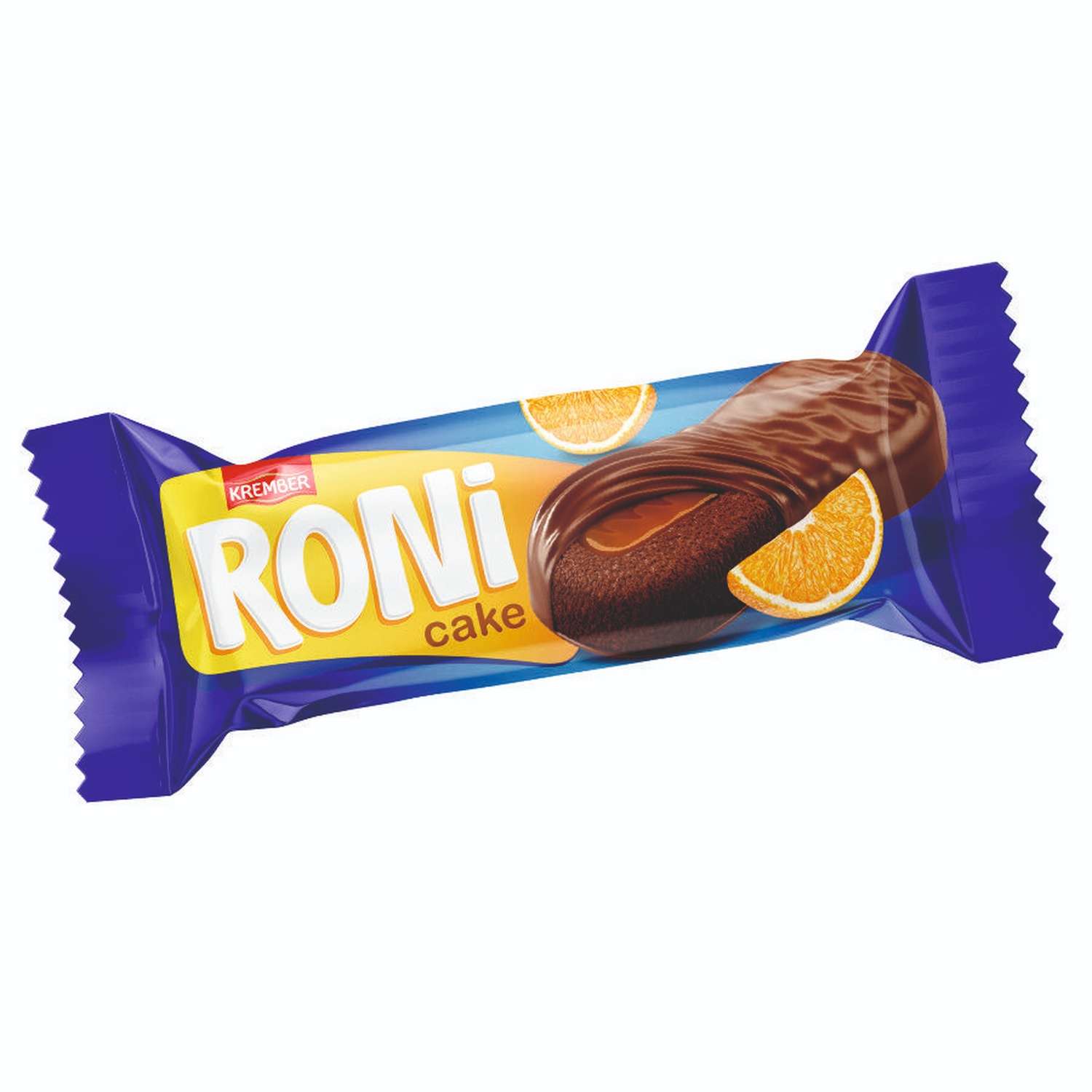 Кекс глазированный Krember с апельсиновым желе 32г - фото 1