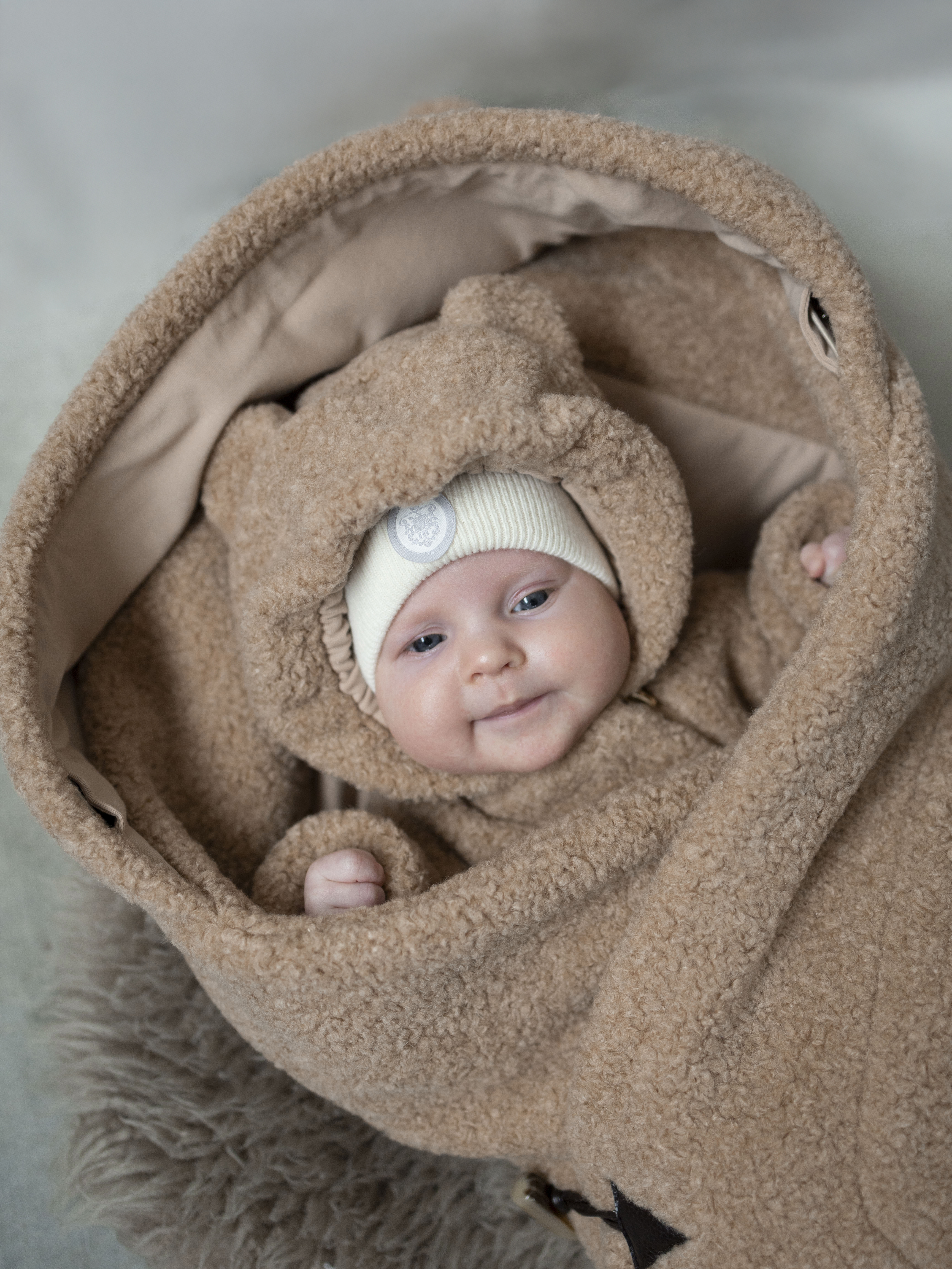 Конверт на выписку НаследникЪ Выжанова конверт-одеяло Трансформер коричневый - фото 6