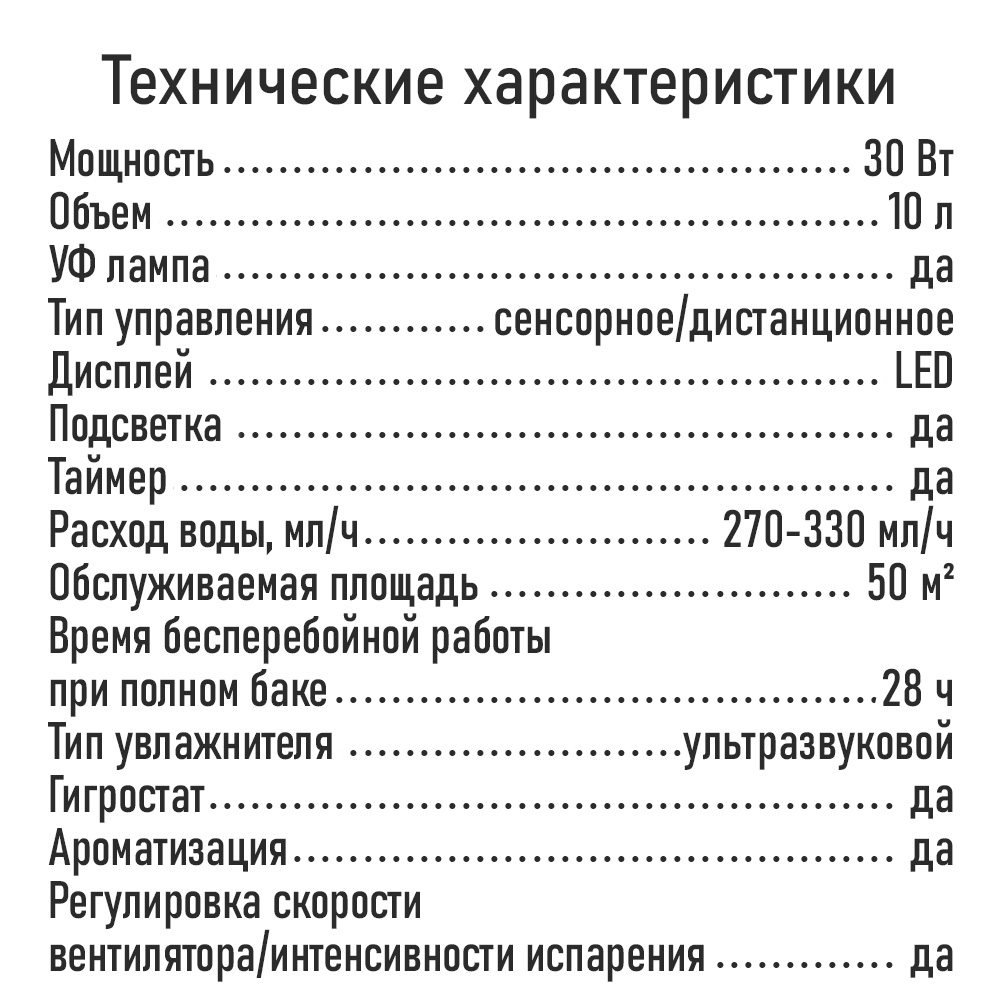 Увлажнитель воздуха STINGRAY ST-HF514A - фото 16
