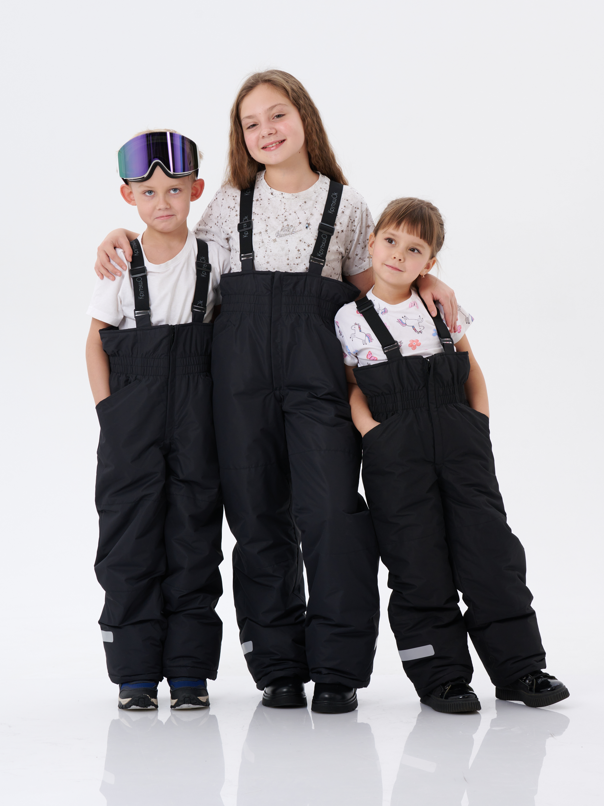 Брюки утепленные КрутышОк Т-067 черные - фото 19