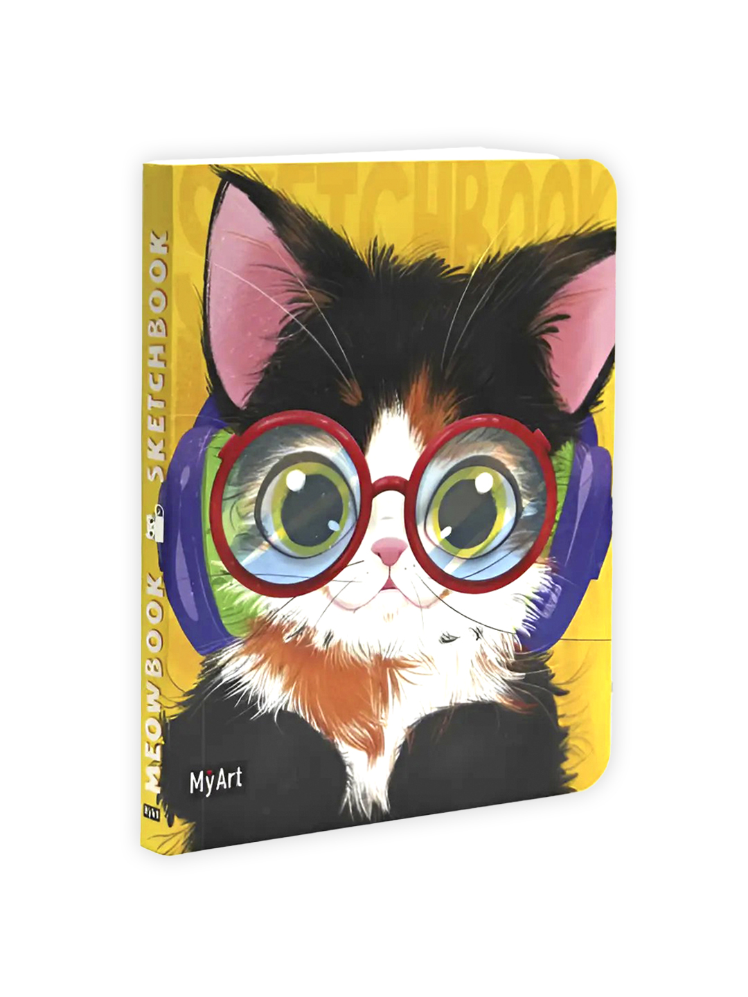 Скетчбук Проф-Пресс карманный блокнот Meowbook. А6 80 лист. 1 шт. - фото 6