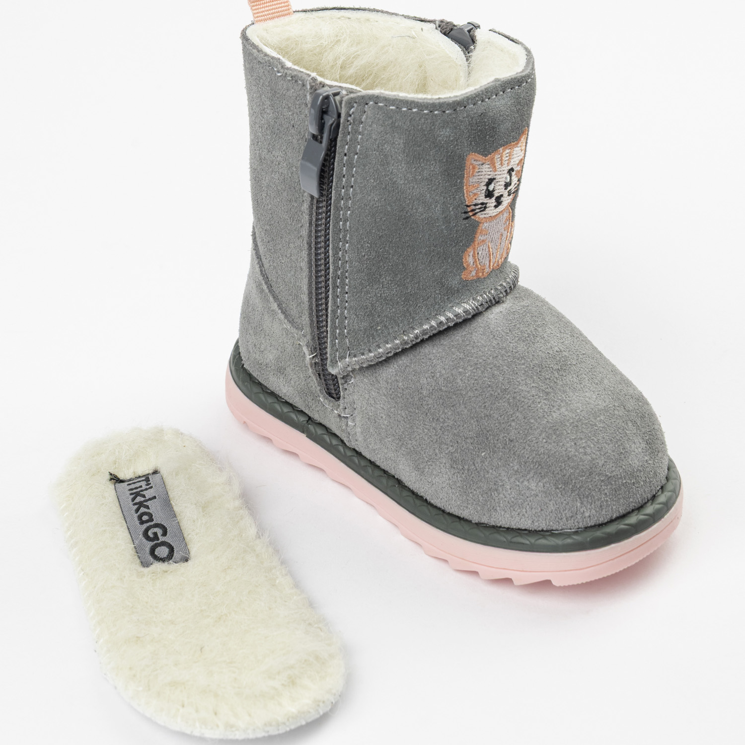 Угги TikkaGo 7Y54_2434-4_grey - фото 11