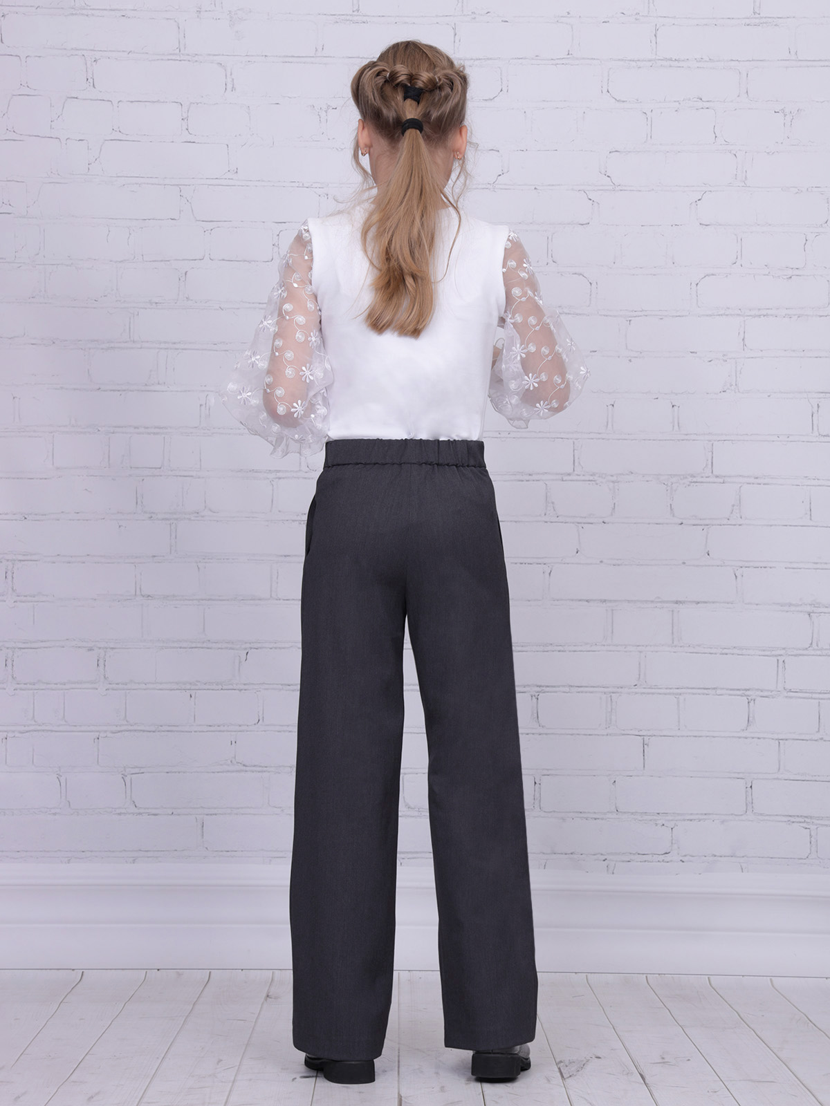 Брюки Sky Lake 2166 Рио серый - фото 2