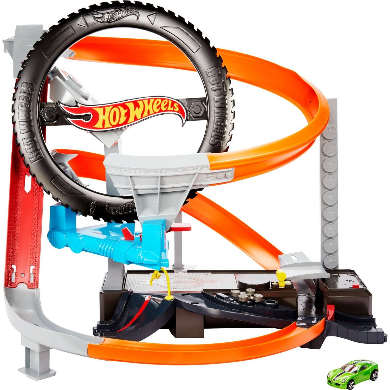 Трек Hot Wheels Шиномонтажная мастерская GJL16 - фото 1