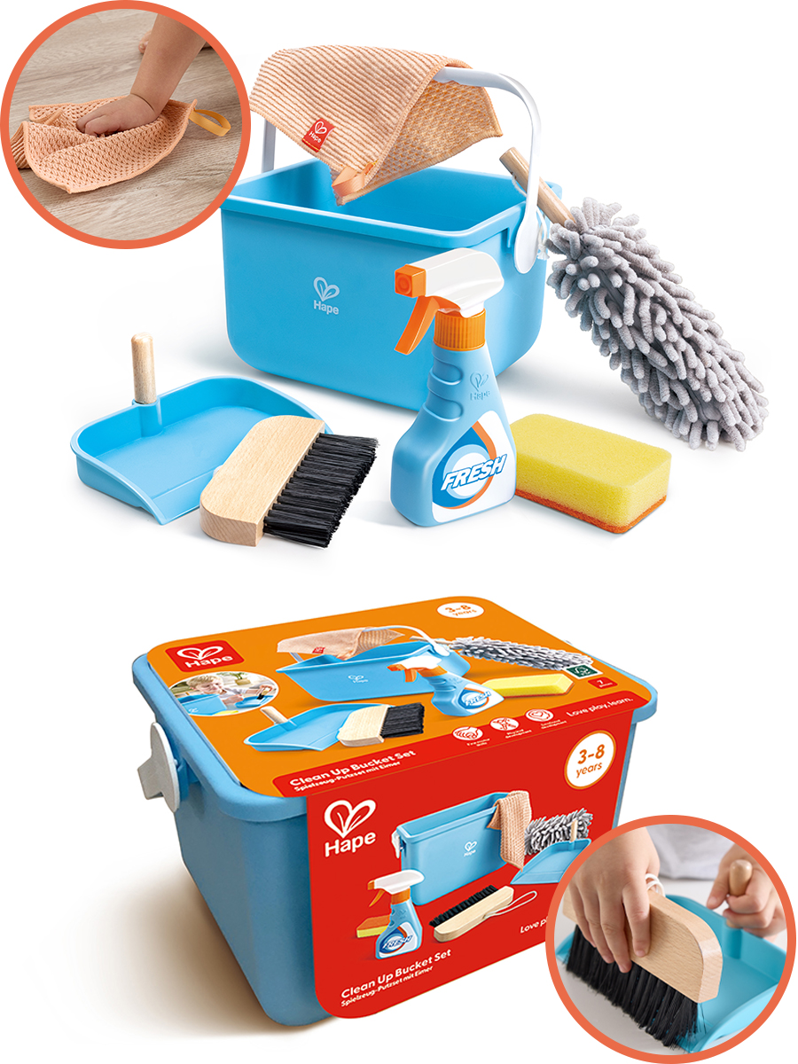 Игрушка Hape швабры и мётлы - фото 4