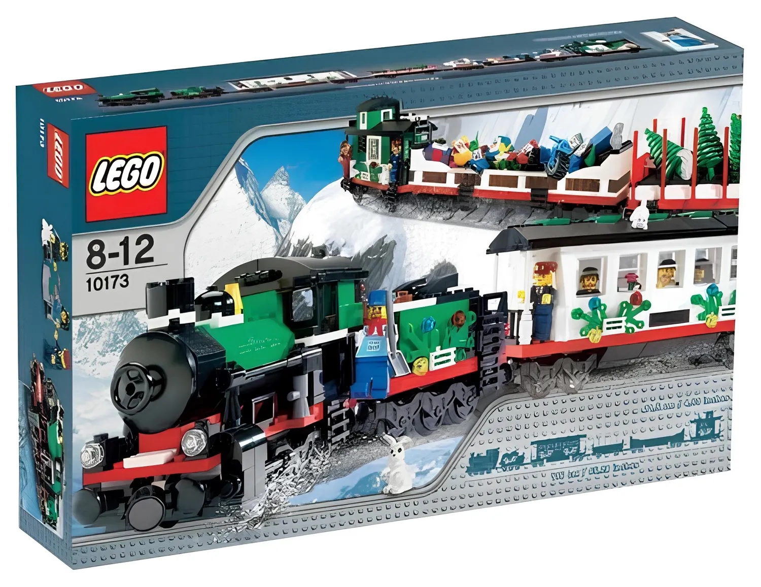 Изображение товара Конструктор LEGO Creator 10173 Праздничный поезд 965 деталей Изображение товара Конструктор LEGO Creator 10173 Праздничный поезд 965 деталей
