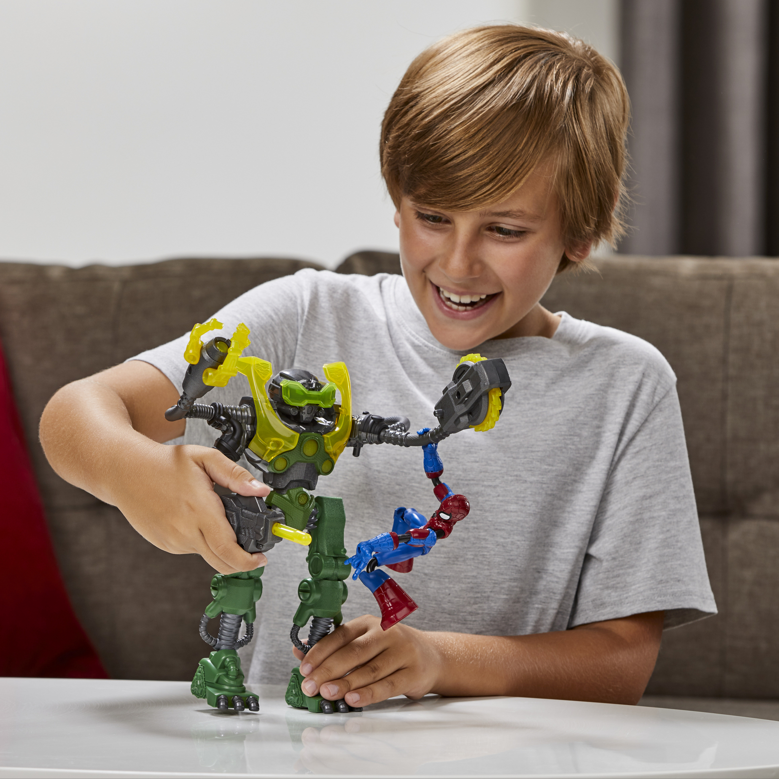 Игровой набор Hasbro Бенди Окто Бот и Человек-паук - фото 7