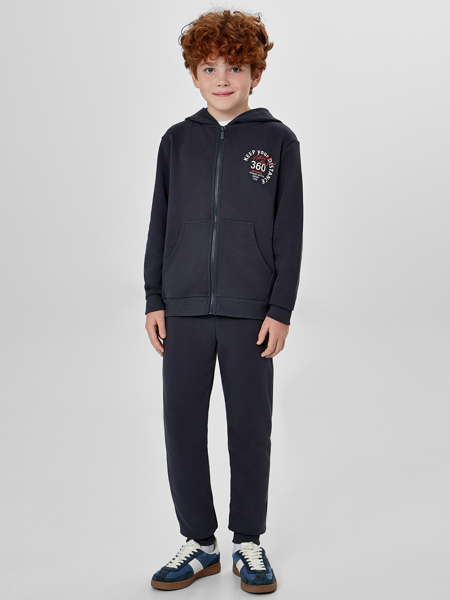 Костюм Mark Formelle (Марк Формэль) 393314/графит +печать3 - фото 1