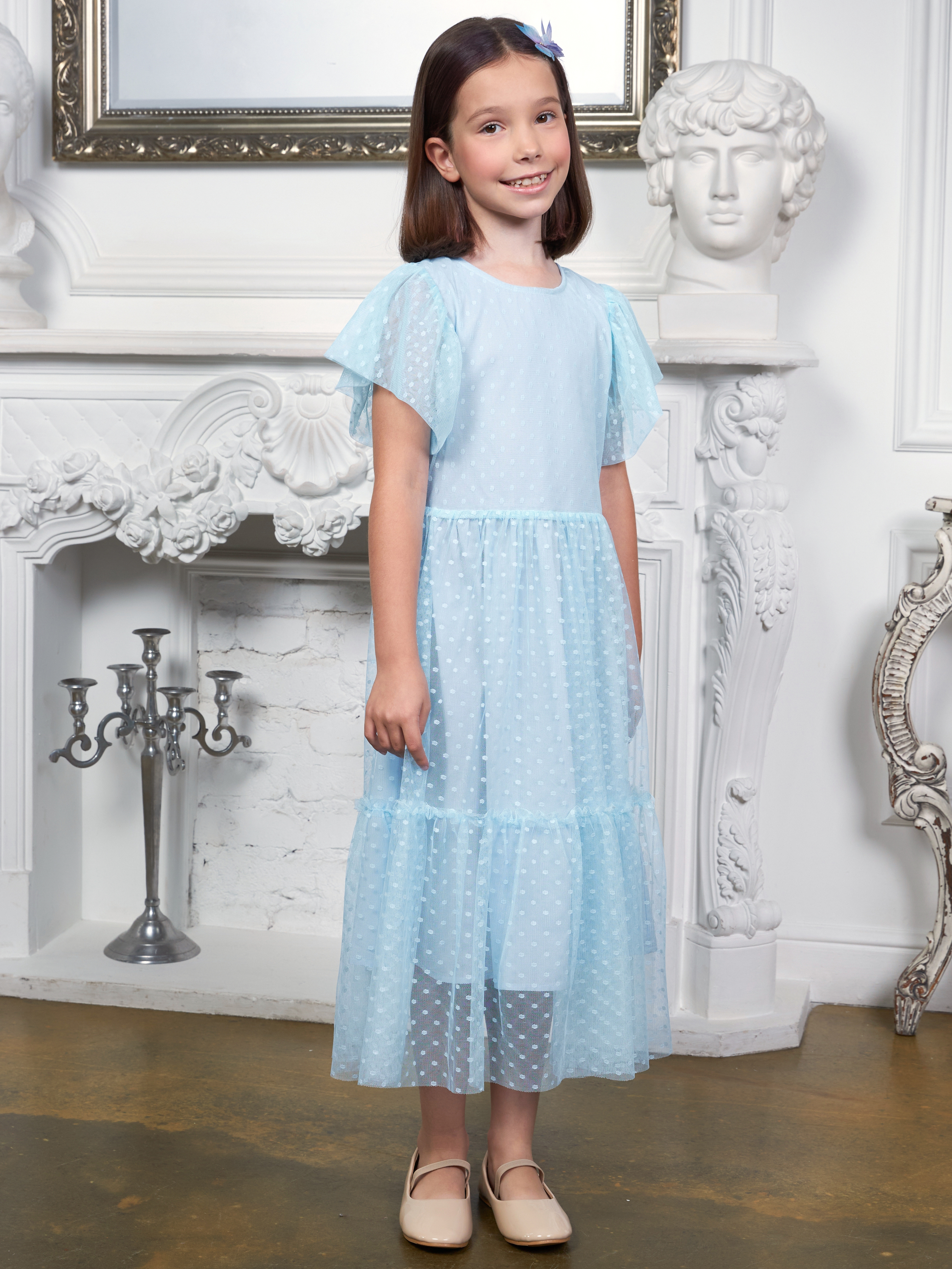 Платье ME WE JG225-W601-193_Голубой - фото 1