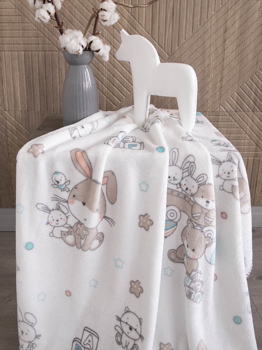 Плед Baby Nice 100 x 140 см велсофт - фото 3