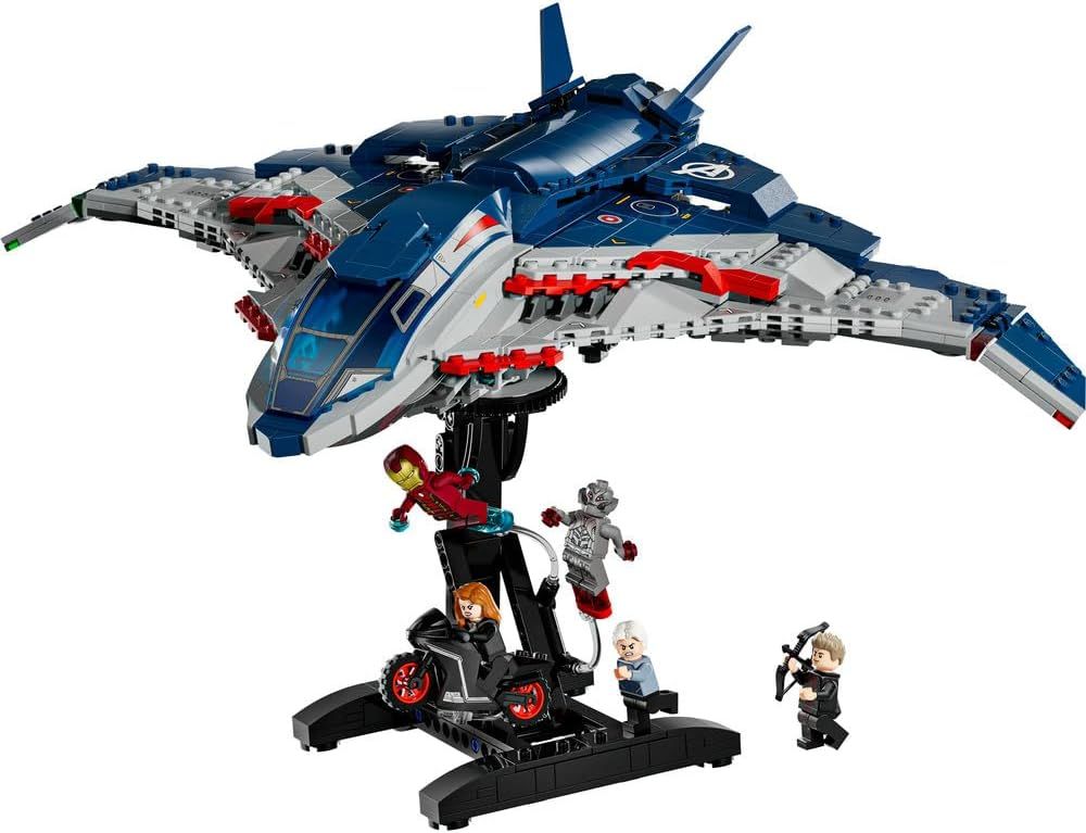 Конструктор LEGO Marvel Super Heroes Age of Ultron Quinjet 1131 дет. - фото 4