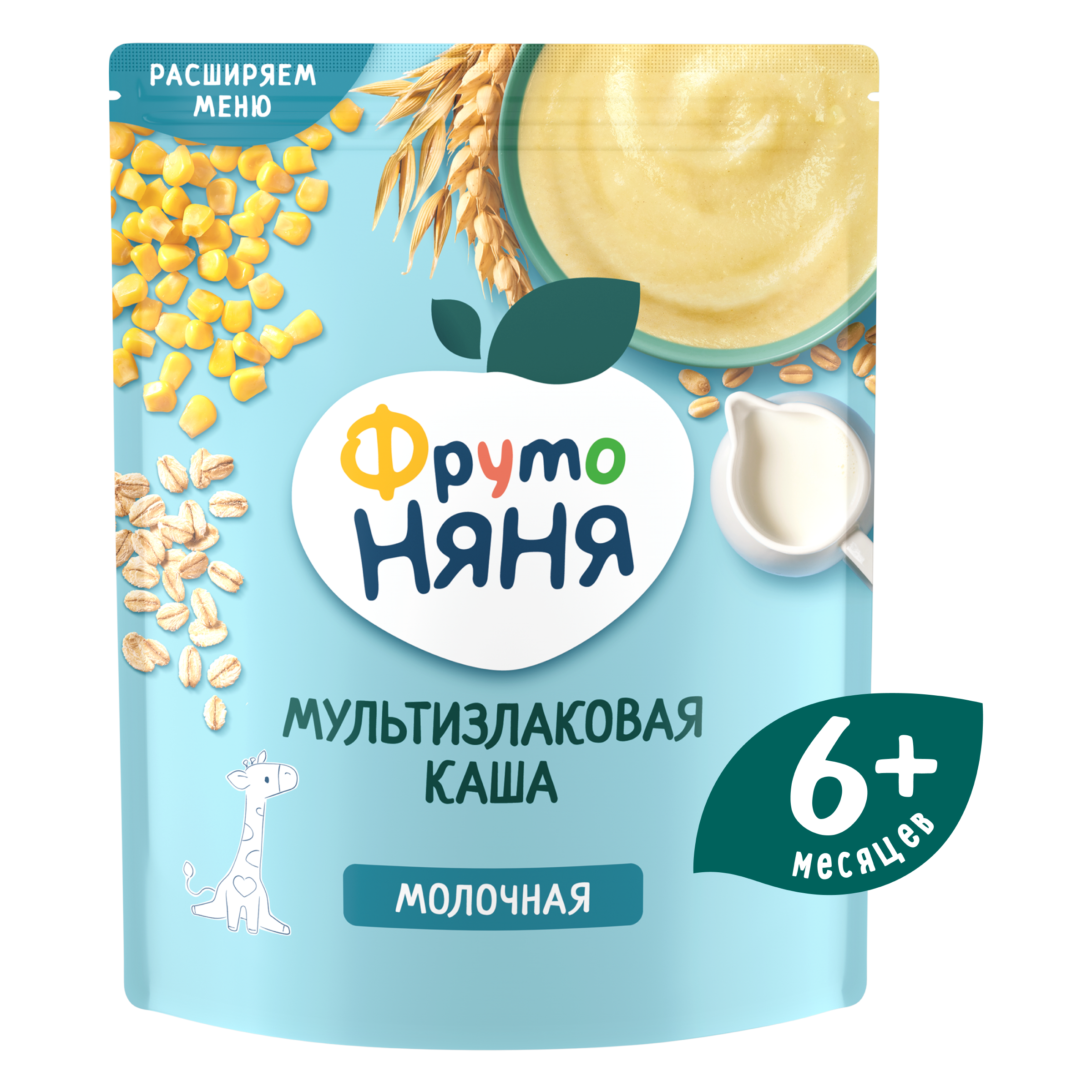 Каша молочная ФрутоНяня мультизлаковая 200г - фото 1