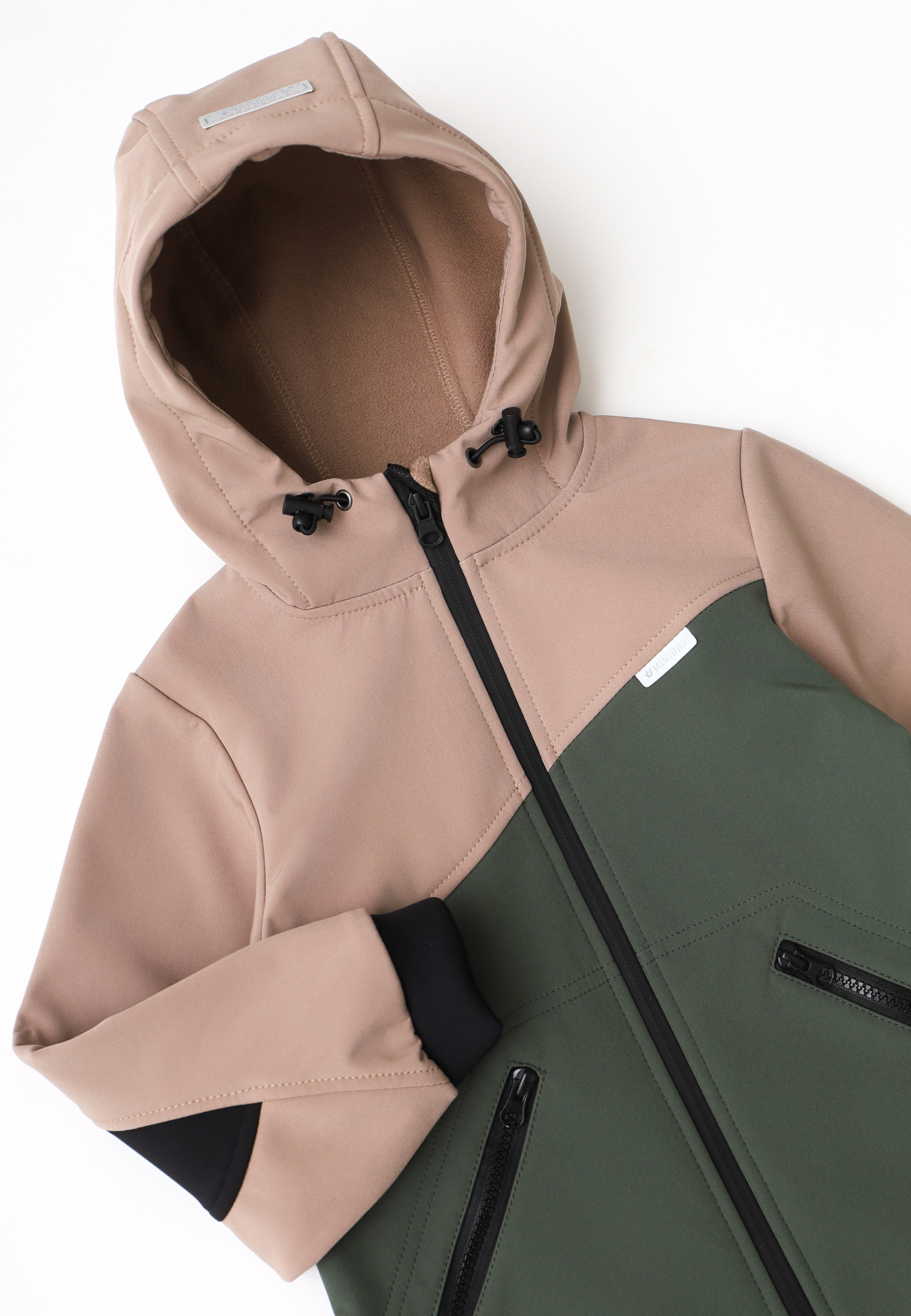 Куртка MINIDINO B-VO-Krt-105/0Куртка софтшелл Циклон тайга детская - фото 6