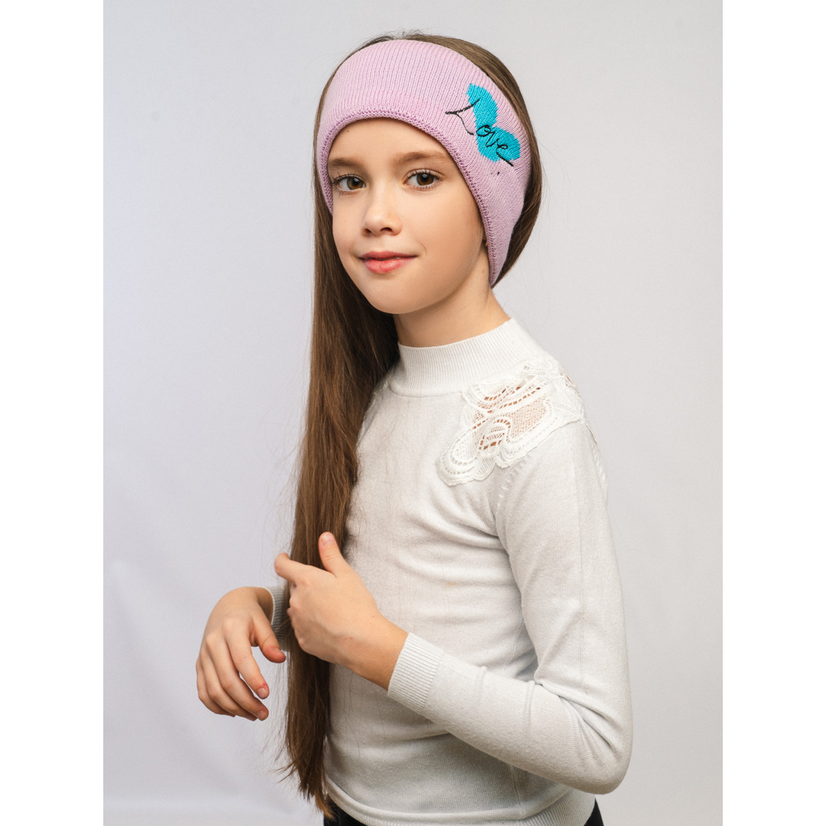 Повязка ПриКиндер G-Sp22241 Цвет: Сиреневый - фото 8