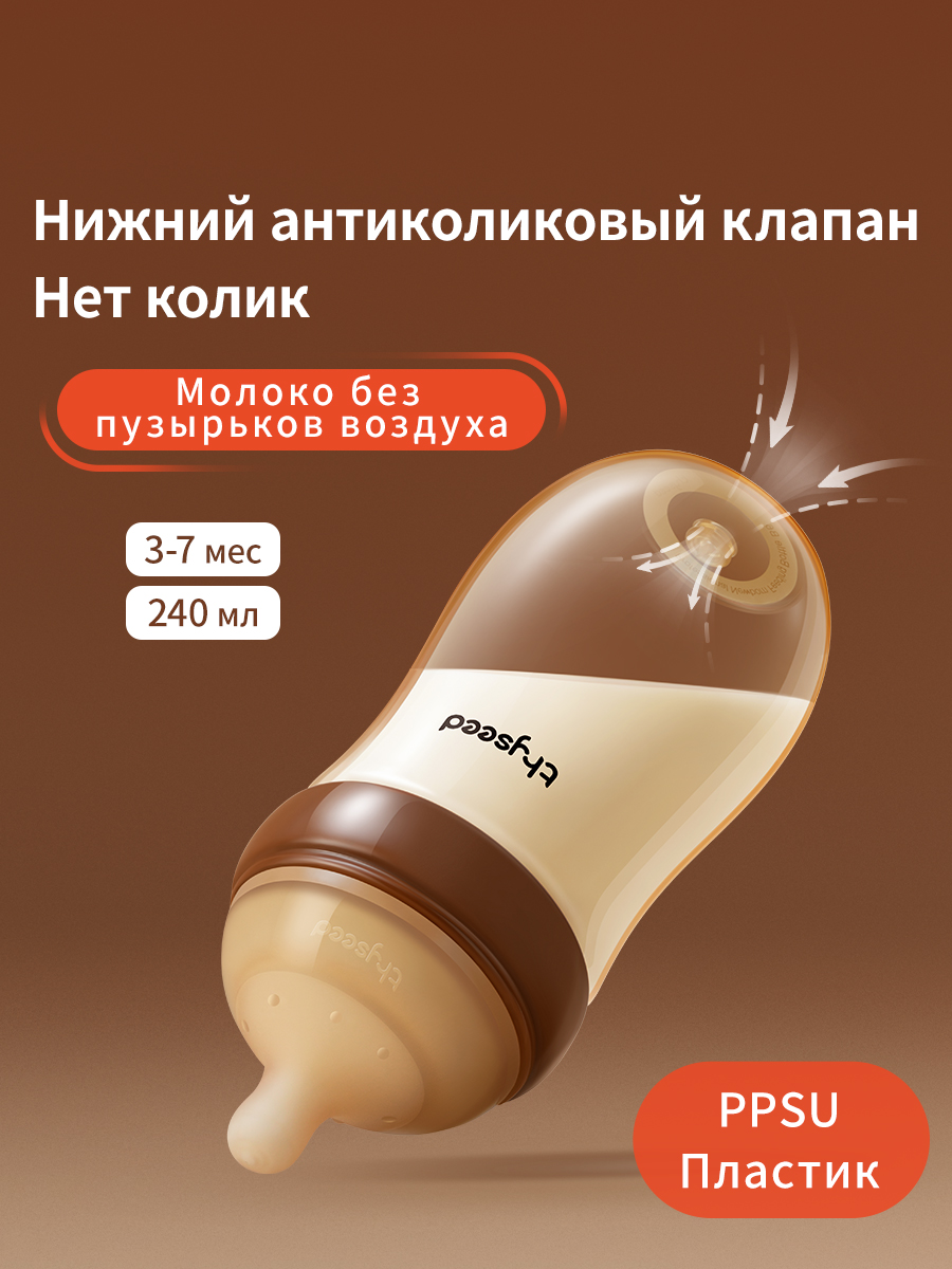 Бутылочка thyseed 240 мл - фото 8