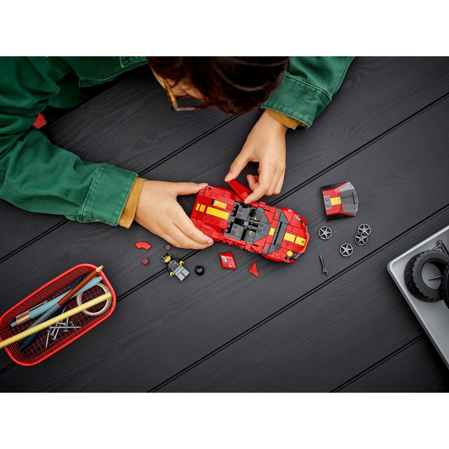 Конструктор LEGO Speed Champions Ferrari 812 Competizione 261 дет. - фото 9
