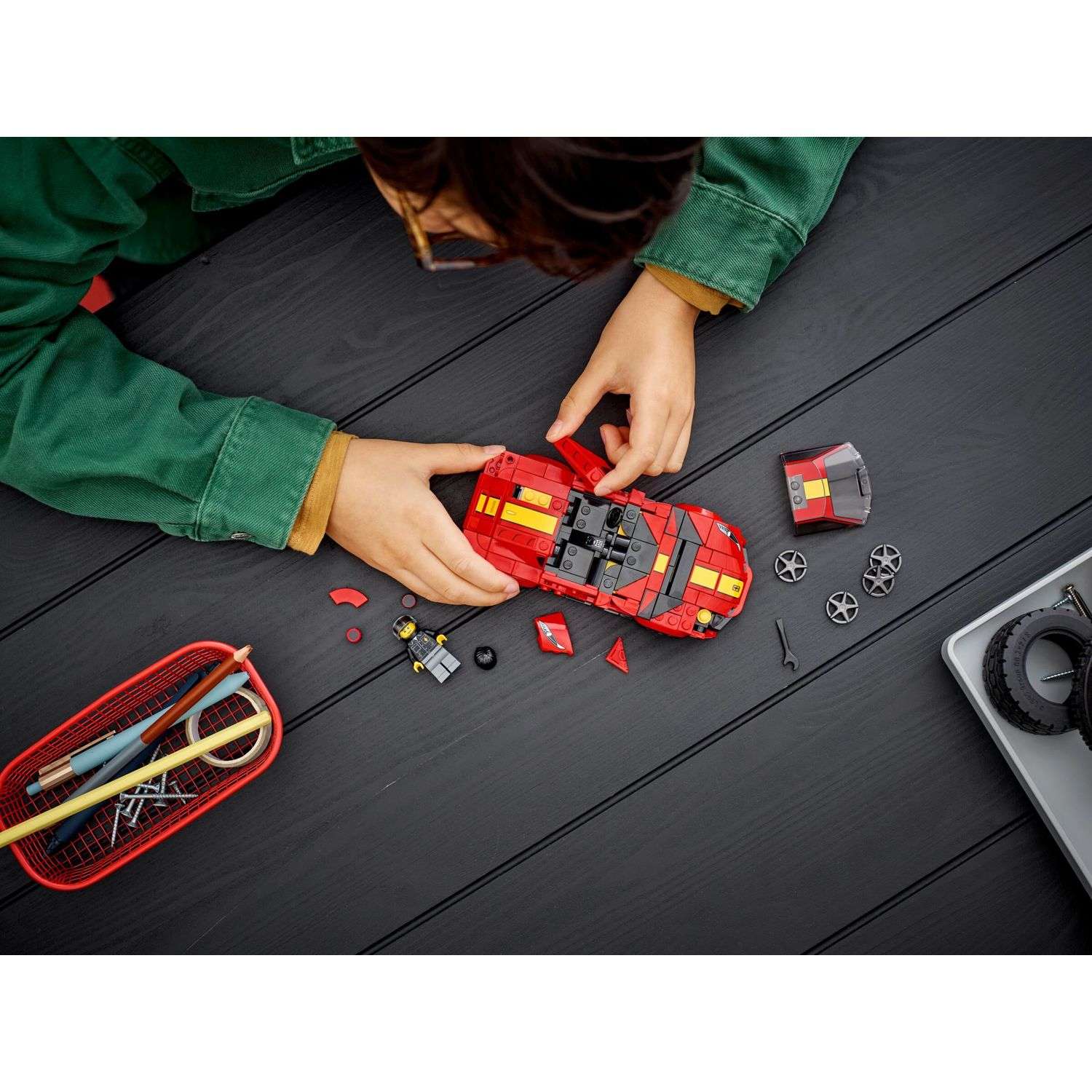 Конструктор LEGO Speed Champions Ferrari 812 Competizione блочный - фото 9