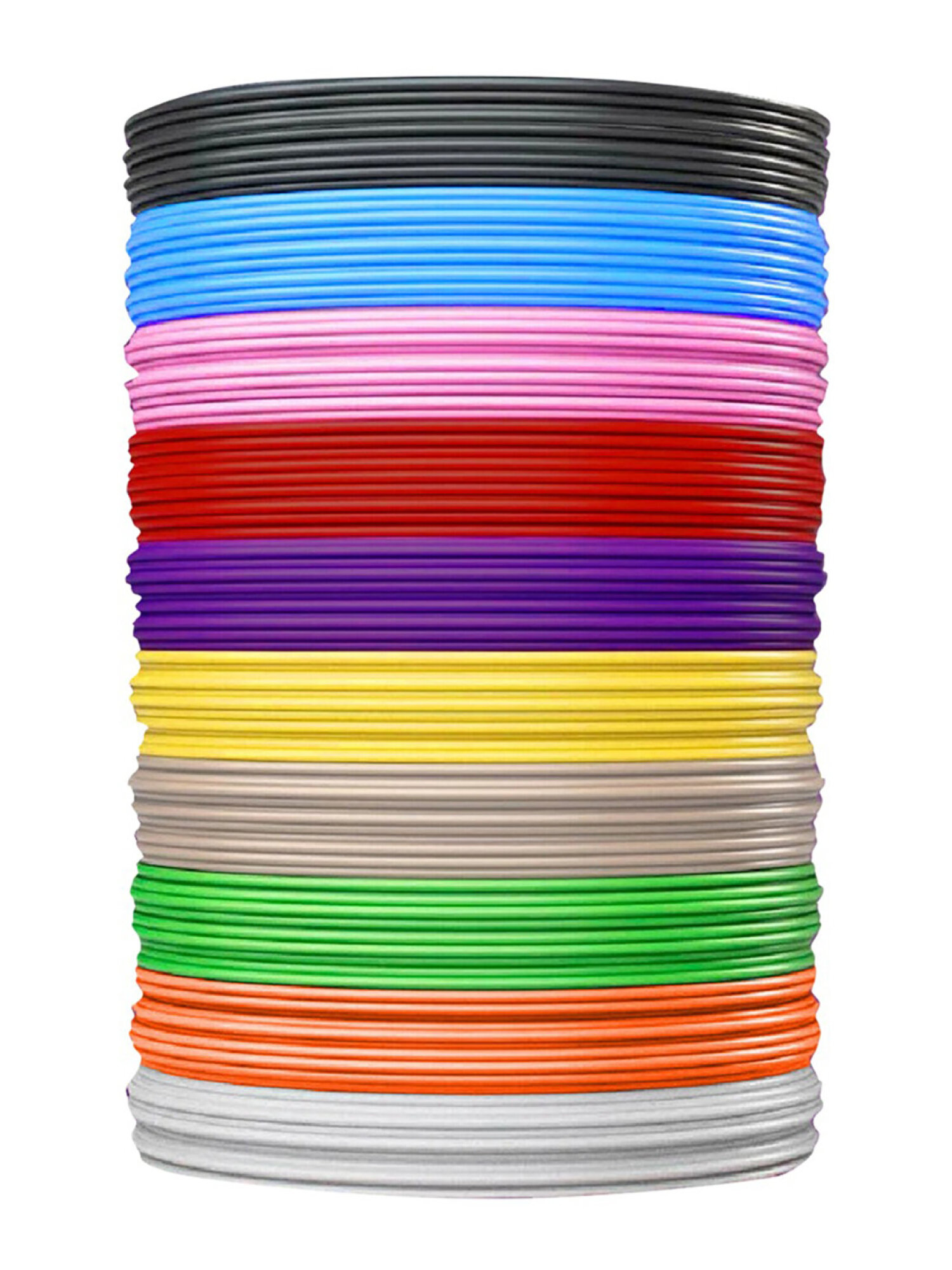 Пластик Brauberg 10 цветов - фото 9