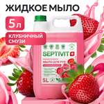 Мыло жидкое SEPTIVIT Клубничный смузи 5200 г 5000 мл