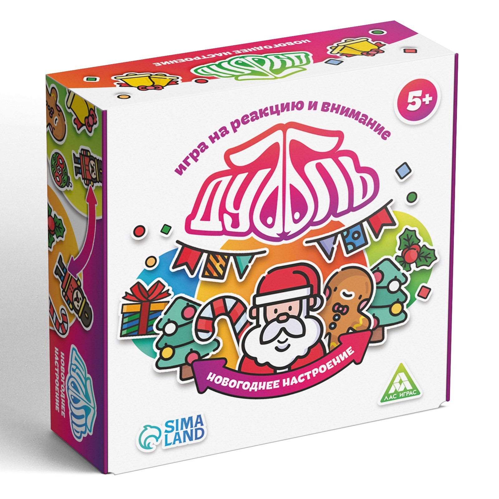 Настольная игра Лас Играс Новый год: Дуббль. Настроение - фото 5
