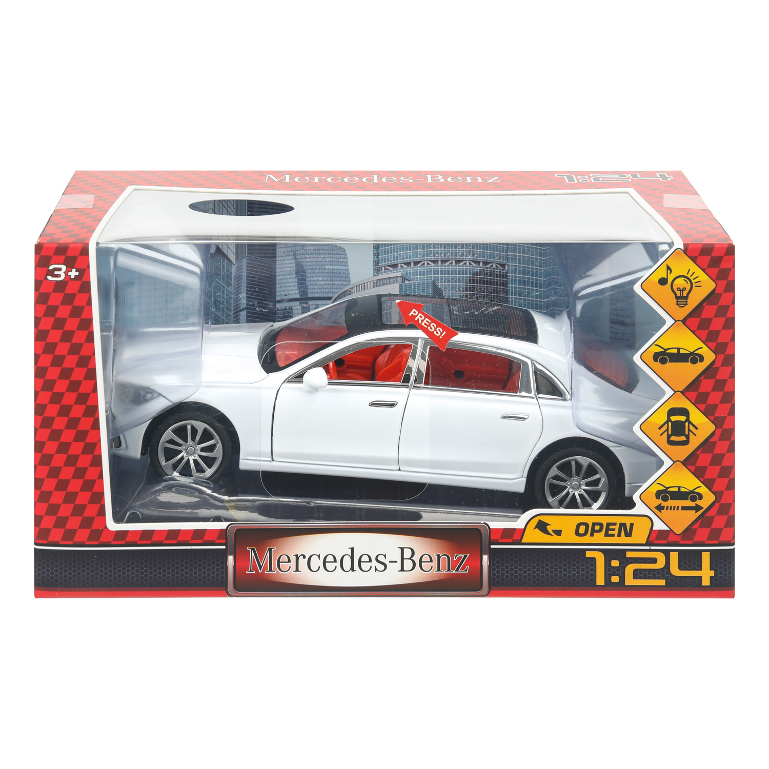 Автомобиль Huada Toys Mercedes Benz 1:24 401693 - фото 2