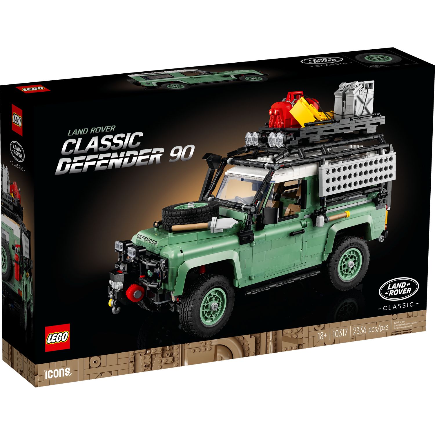 Конструктор LEGO Icons Land Rover Classic Defender - фото 1