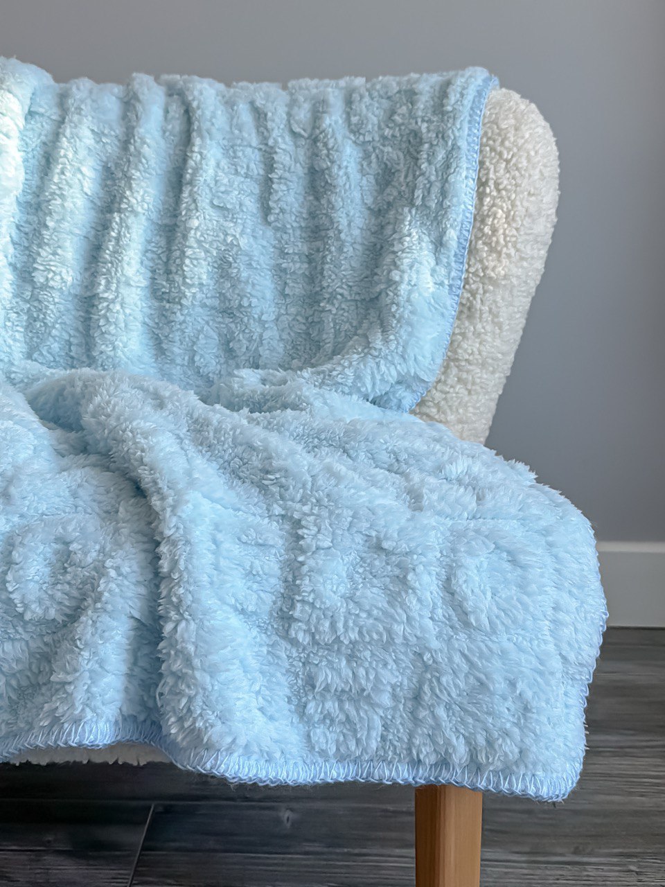 Плед ОТК 118 x 100 см велсофт - фото 4