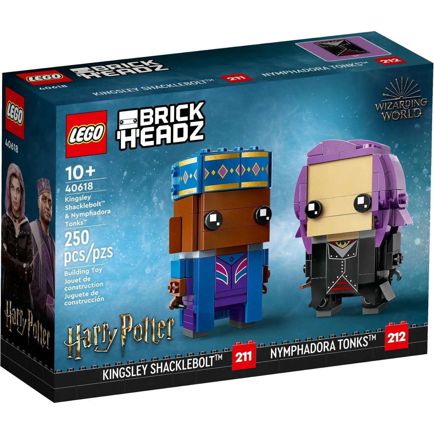 Конструктор LEGO BrickHeadz 40618 250 дет. - фото 1
