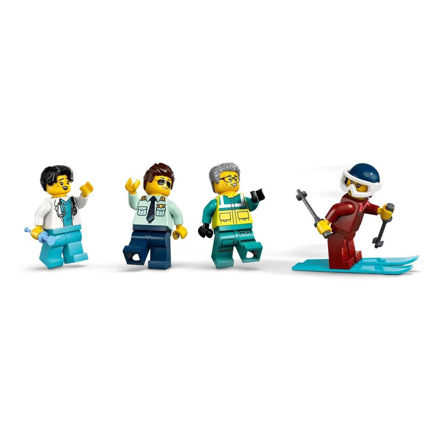 Конструктор LEGO City Самолет скорой помощи блочный - фото 3