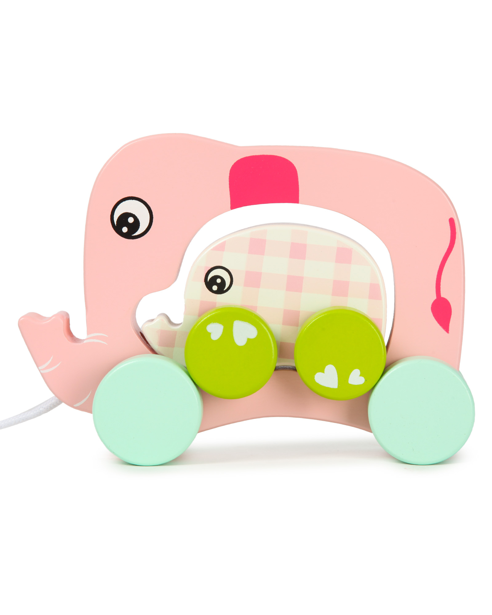 Игрушка BabyGo каталка Мама-слон - фото 6