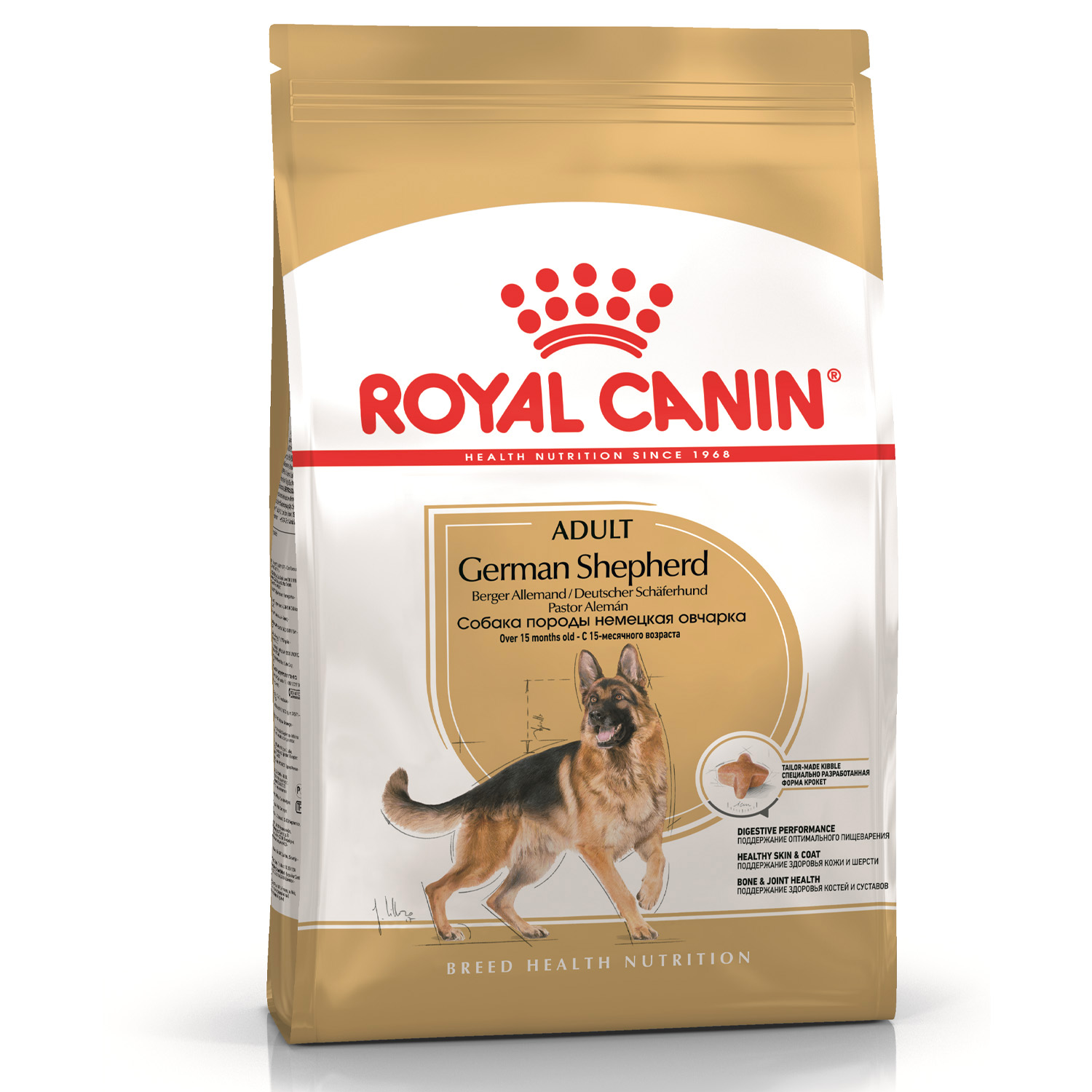 Корм для собак ROYAL CANIN German Shepherd породы немецкая овчарка 11кг - фото 2