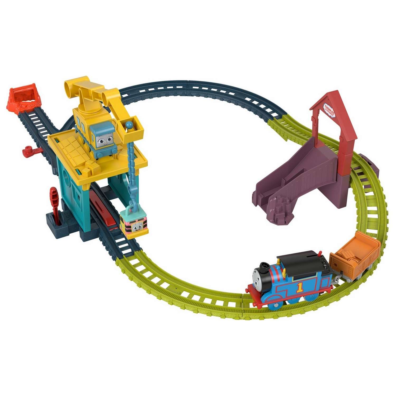 Развивающая железная дорога Thomas and Friends HDY58 - фото 9