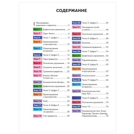 Книга АСТ Математика для малышей